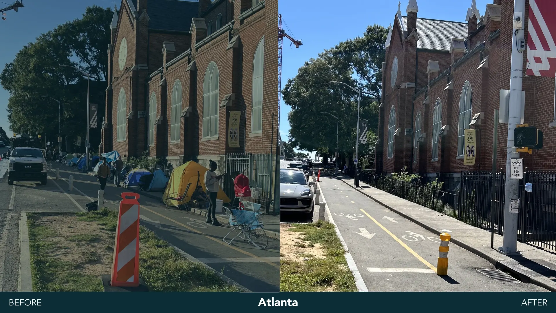 Atlanta before and after